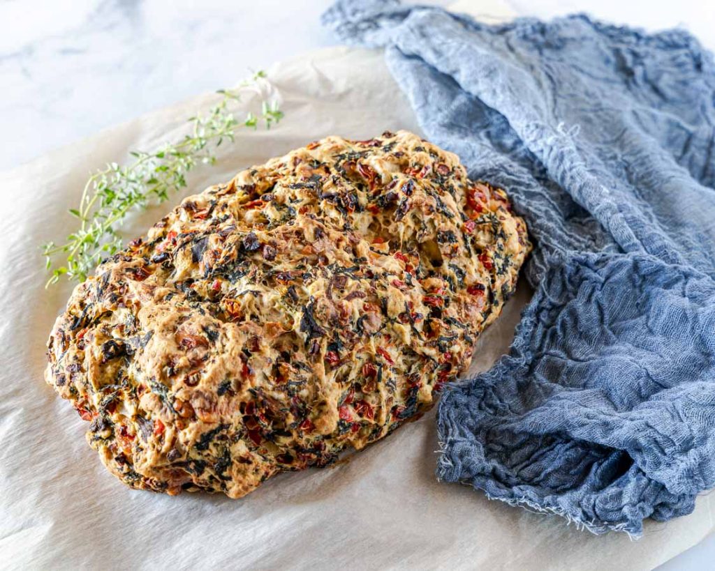 popeye bread：Spinach Delight Bread