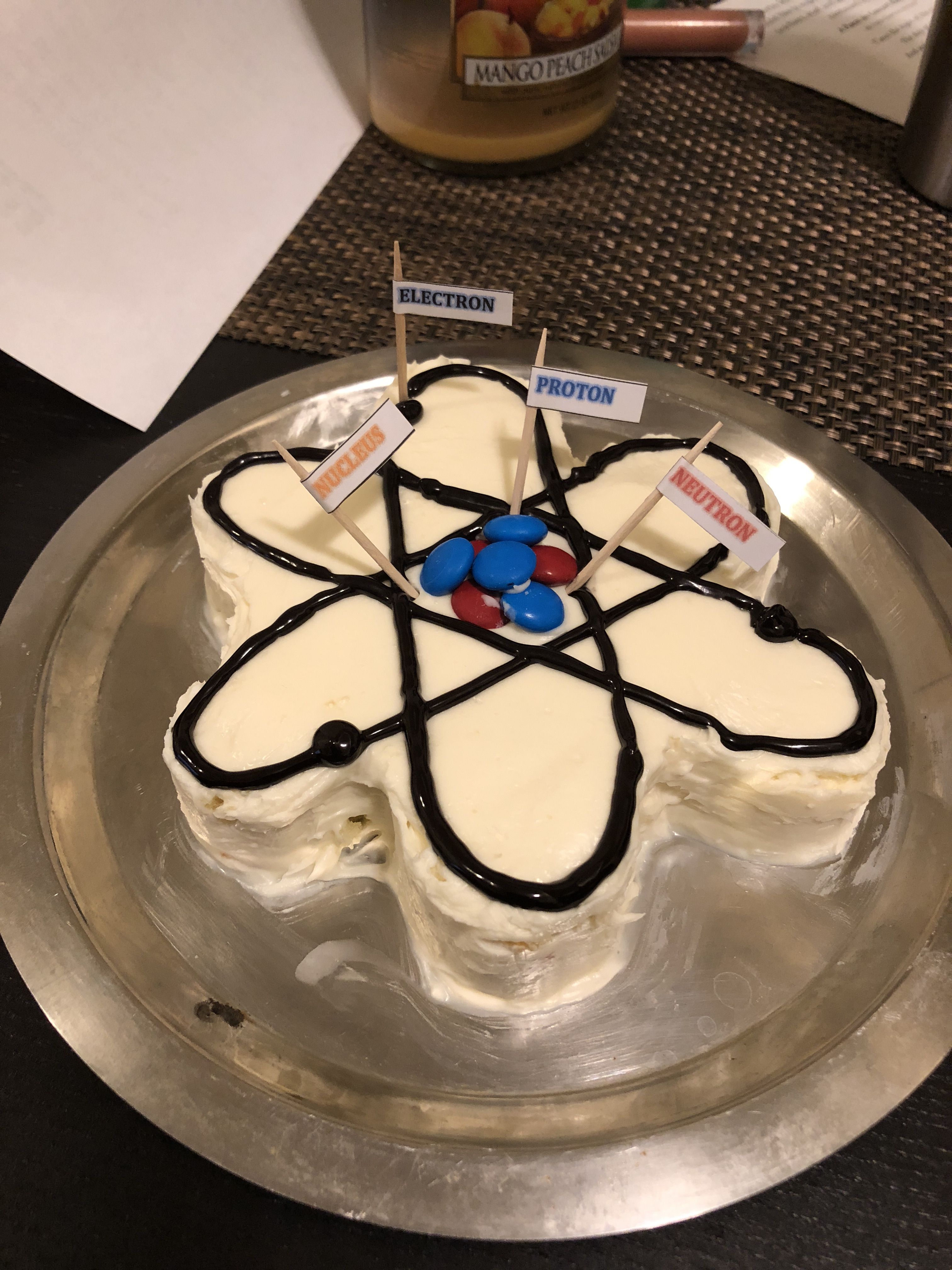atom cake：Atomic Dessert