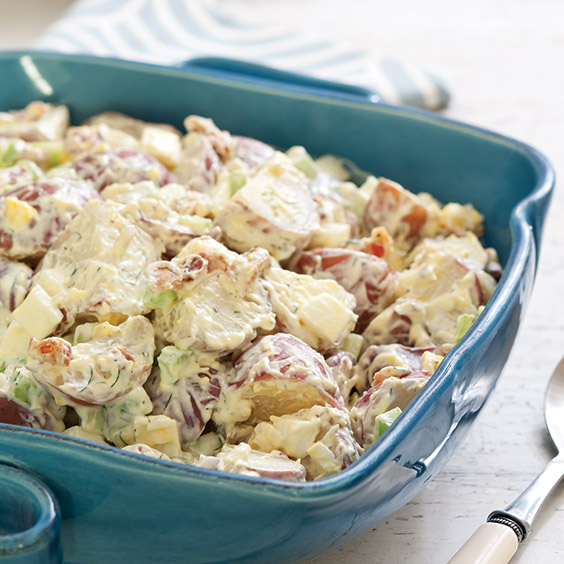 paula deen's southern-style potato salad instructions