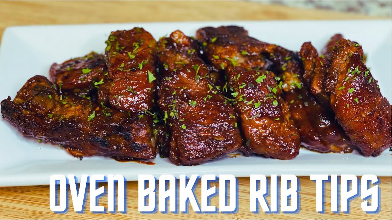 how long to cook rib tips in oven