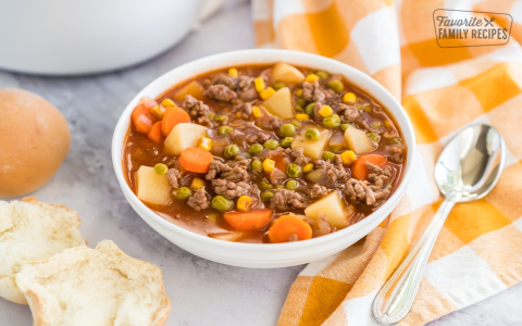 canning instructions for vegetable beef soup