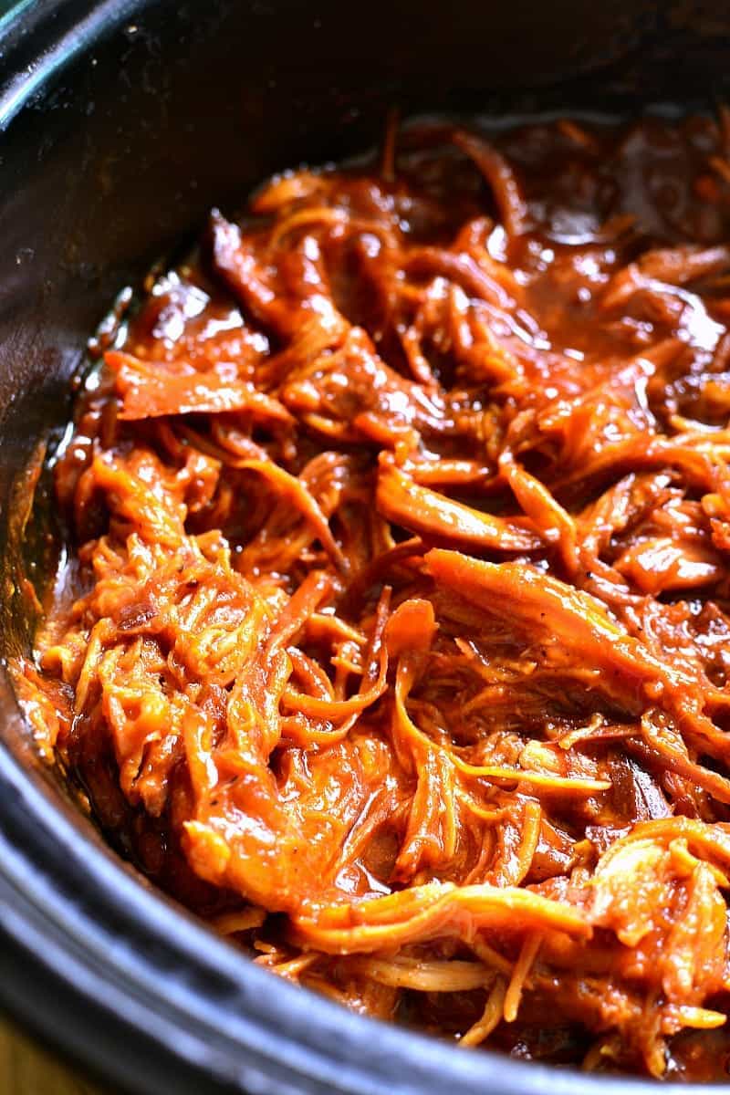 delicious hawaiian chicken cooked in a slow cooker