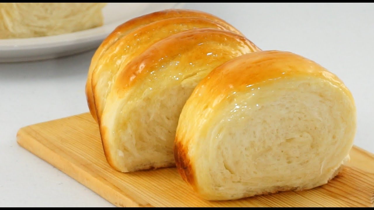 soft and simple condensed milk bread recipe