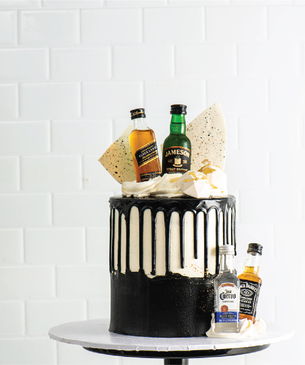 booze cake:Alcohol-Infused Cake