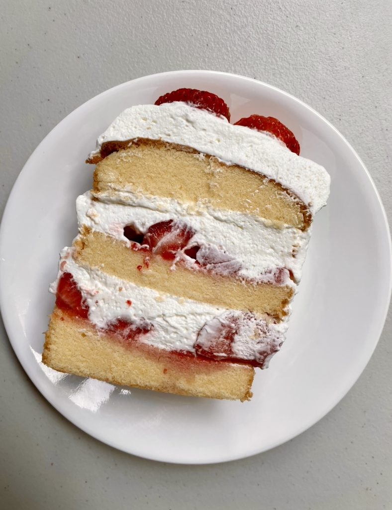 strawberry shortcake pound cake recipe