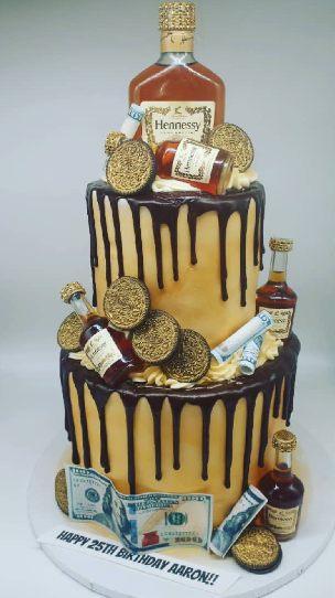 alcohol cake：Spiked Cake