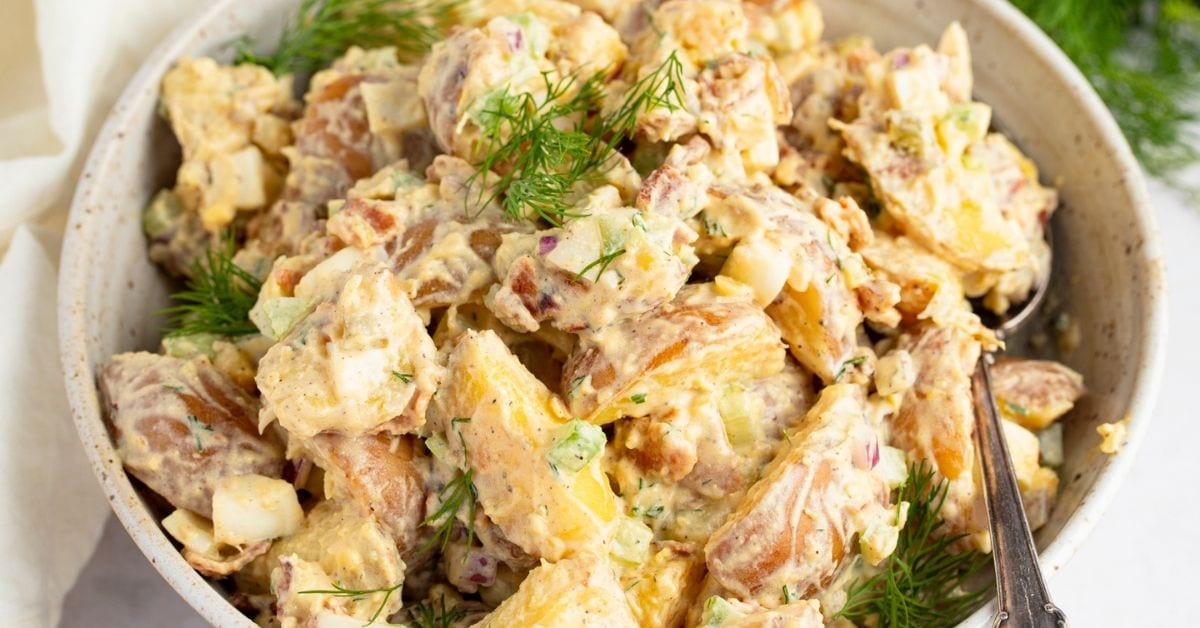 paula deen's southern-style potato salad instructions