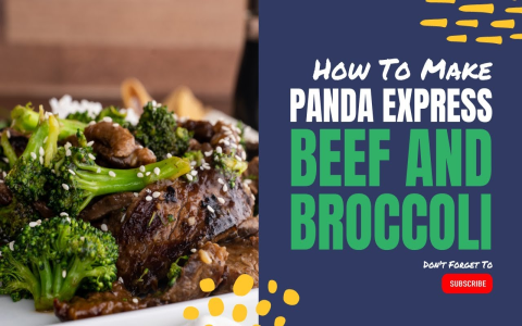 beef and broccoli dish from panda express