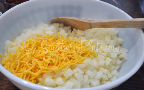paula deen's southern-style potato salad instructions