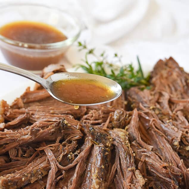 tri tip in crock pot with onion soup mix