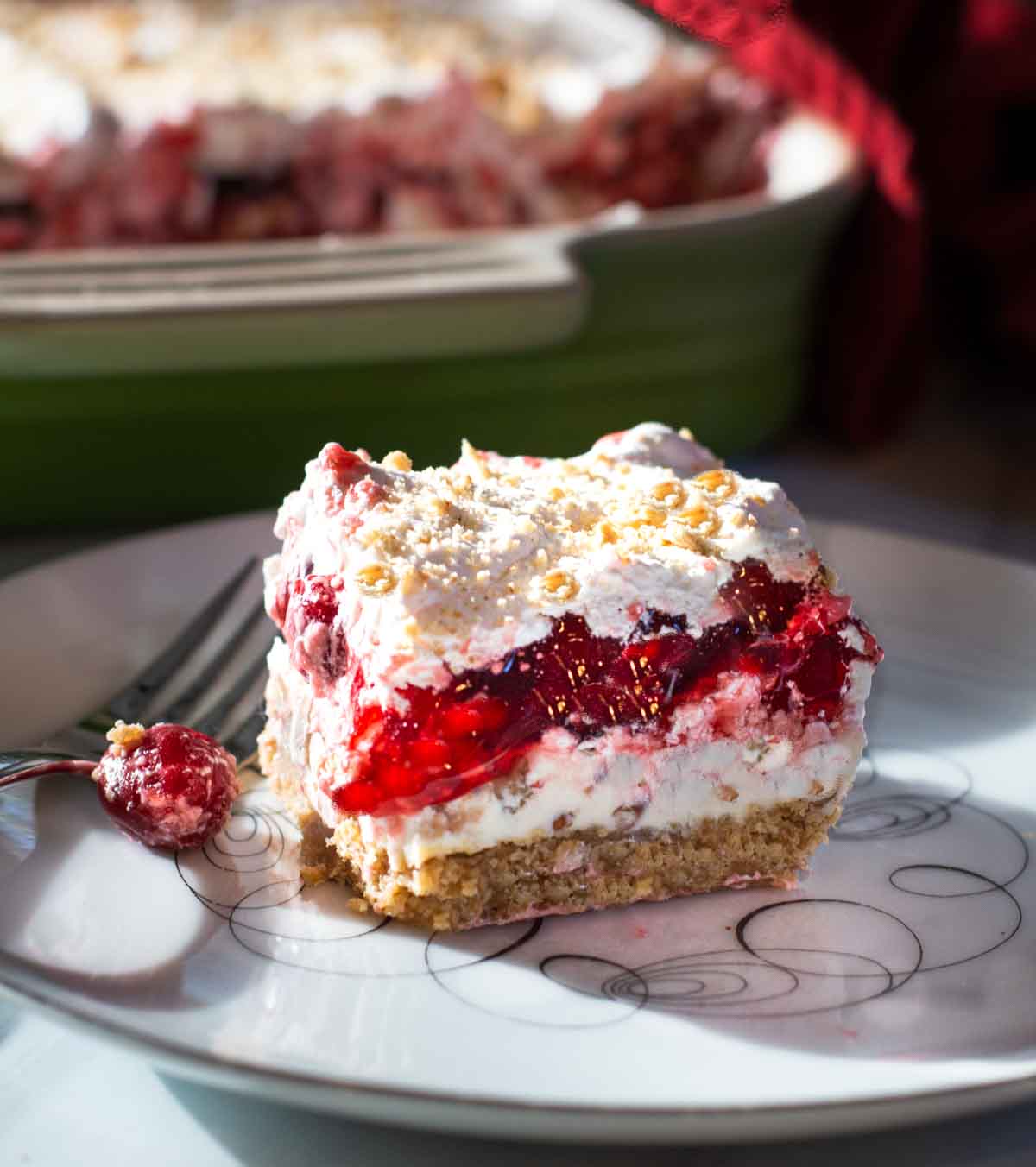 pecan-crusted cherry dessert recipe