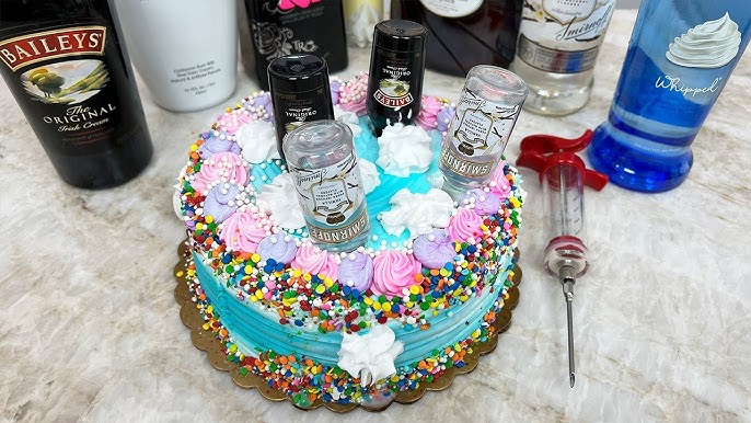 alcohol cake：Spiked Cake