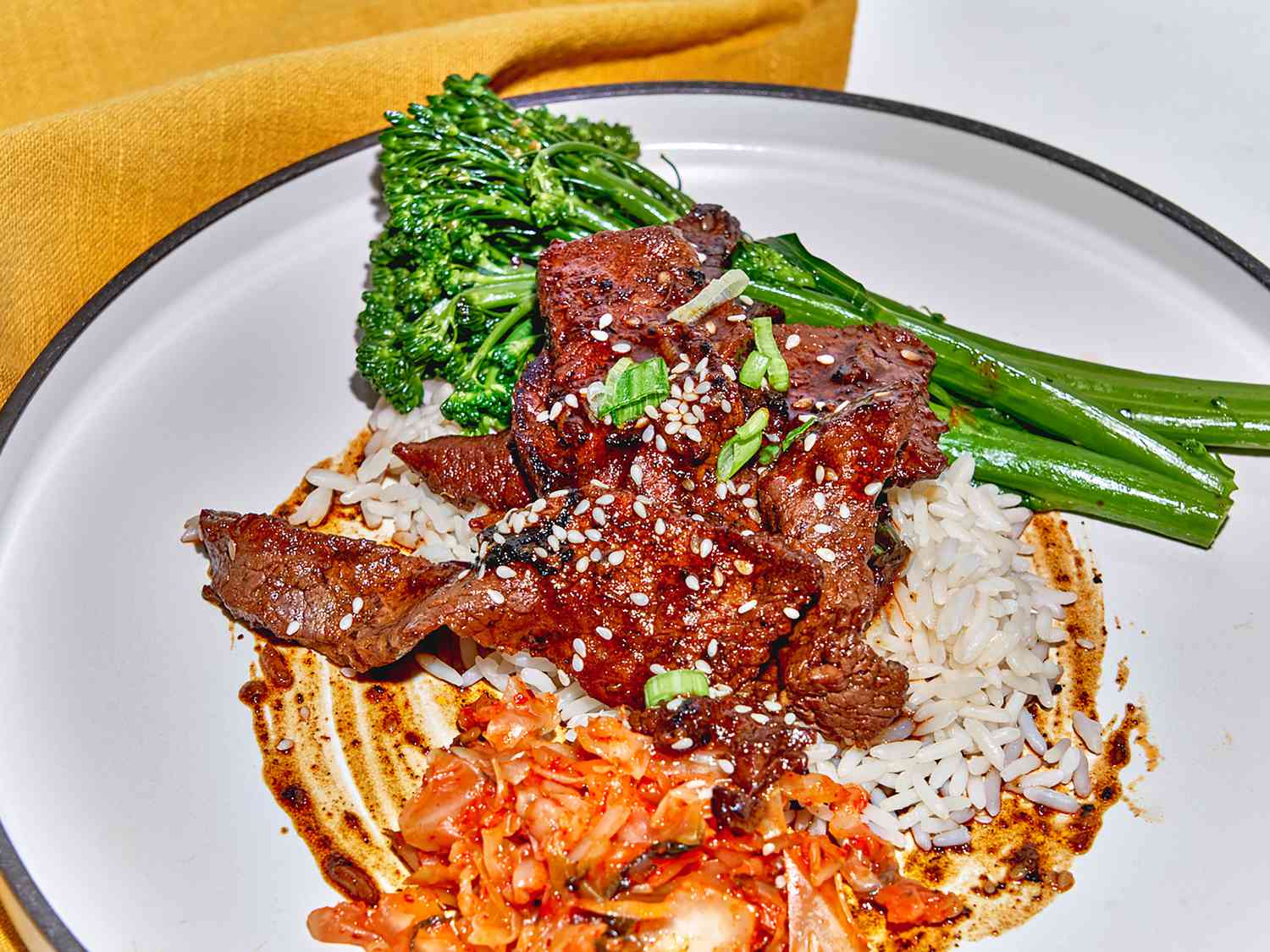 tri tip bulgogi:Bulgogi-Style Tri-Tip
