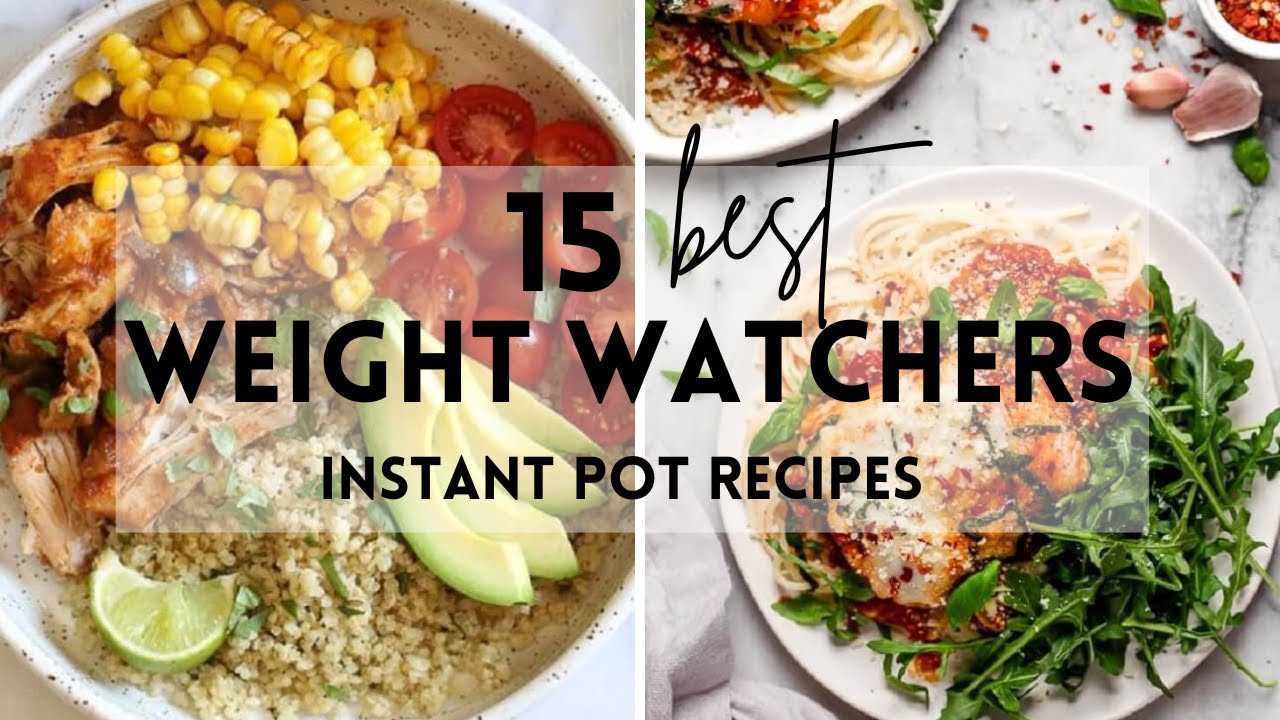 weight watchers' friendly instant pot dishes