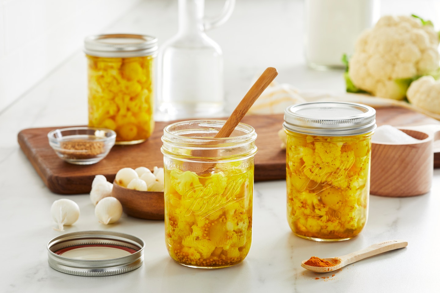 canning recipe for pickled cauliflower