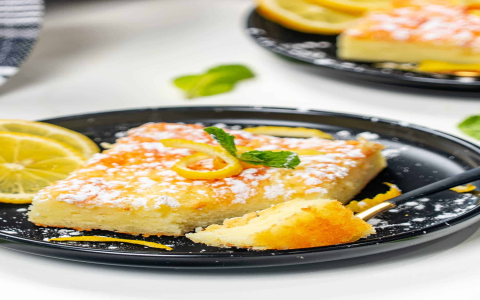 citrus squares made with cake mix and pie filling