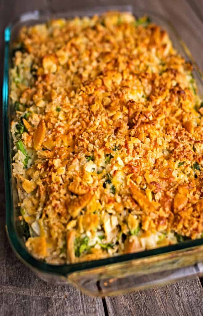 is it necessary to cook frozen broccoli before adding to a casserole