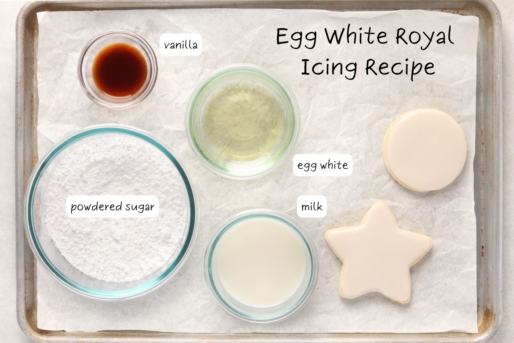 alternative to meringue powder in royal icing