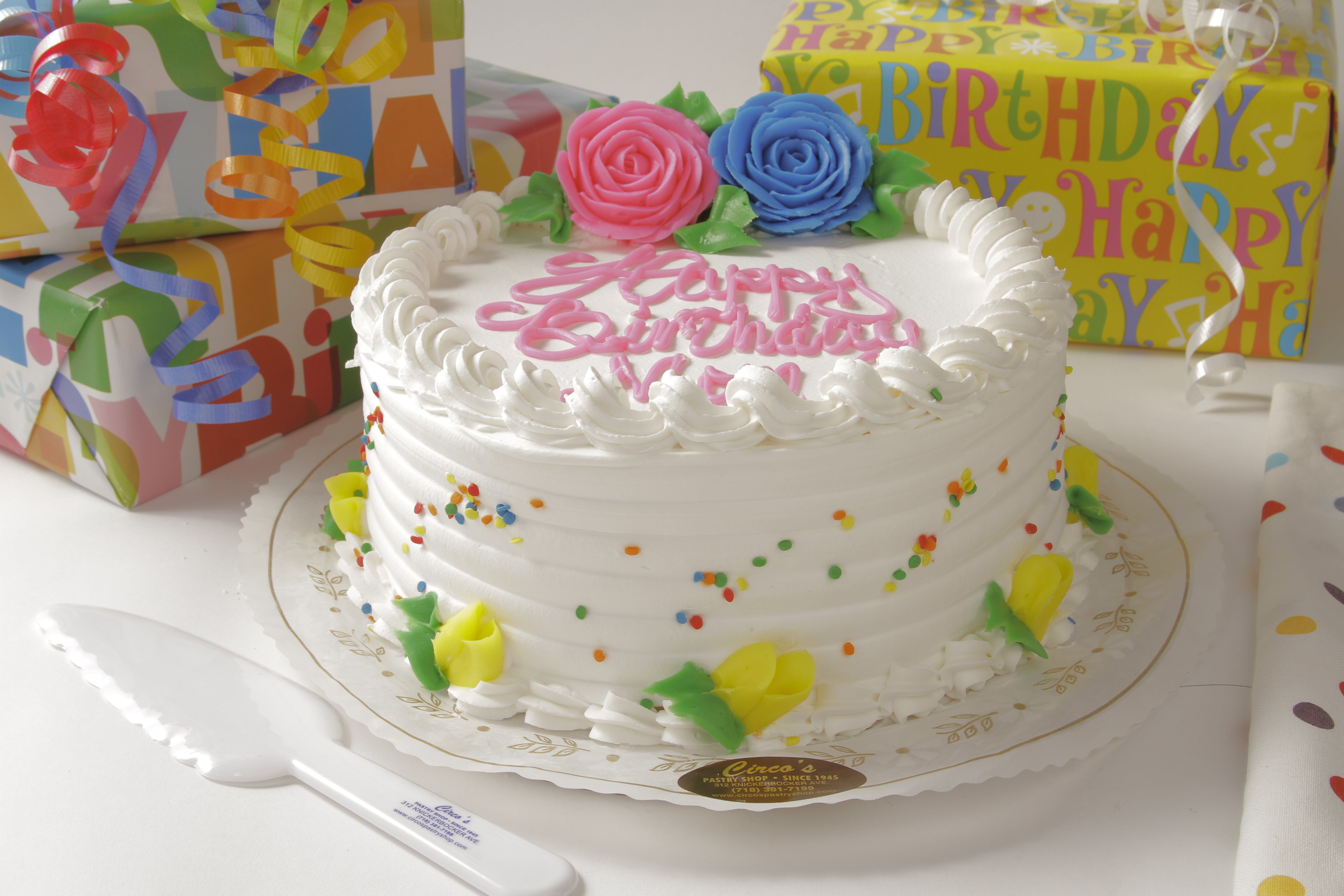 9in cake：9-inch cake