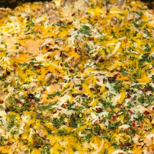 low-carb dishes featuring ground turkey and cream cheese