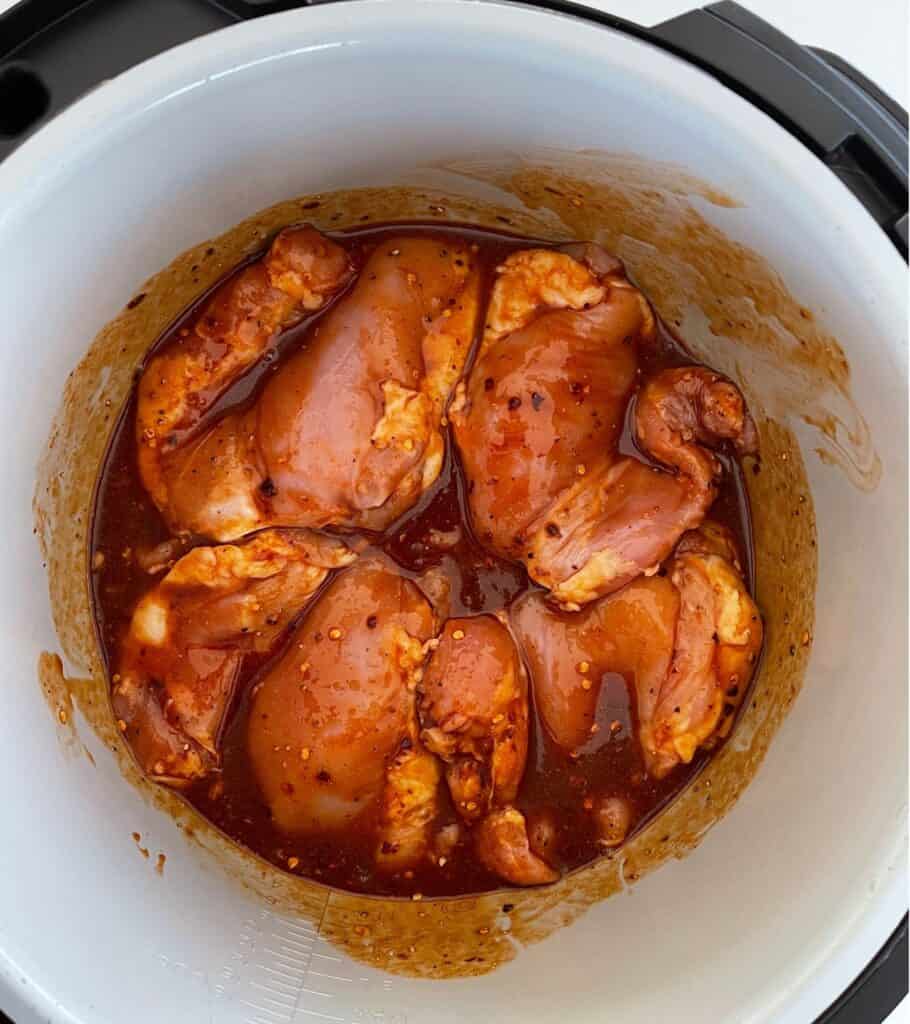 cooking time for chicken thighs in ninja foodi pressure cooker