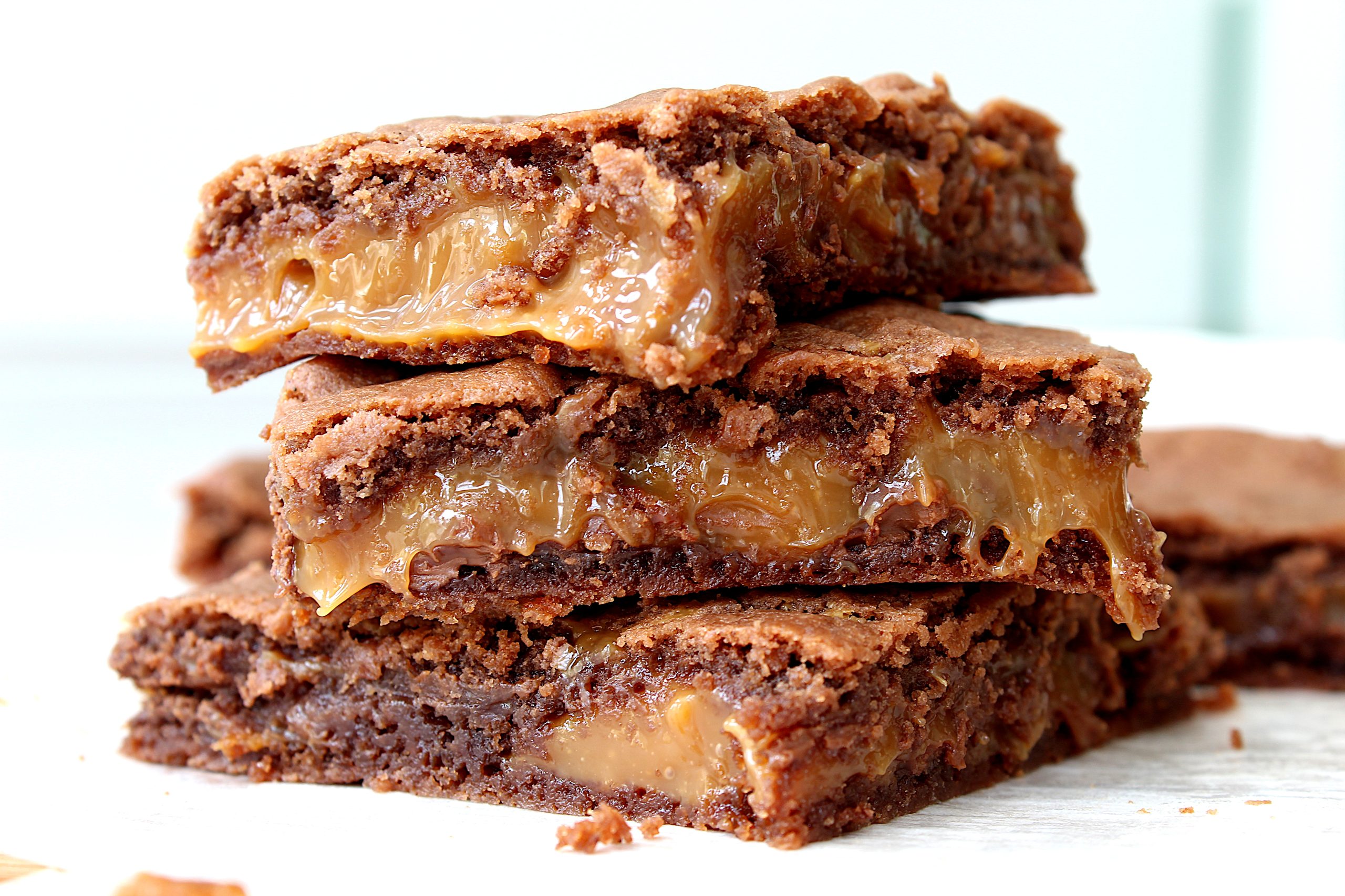 german chocolate cake mix caramel brownies