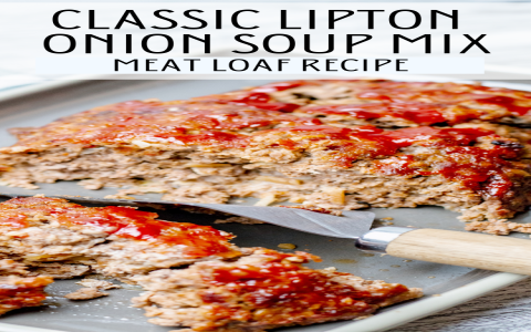 meatloaf using stovetop stuffing and onion soup blend