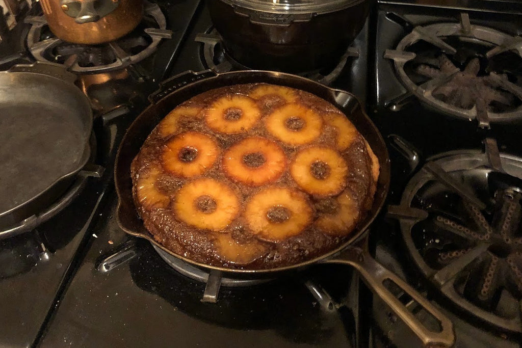 duncan hines cast iron skillet pineapple inversion cake