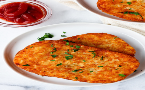 cooking time for great value hash brown patties in an air fryer