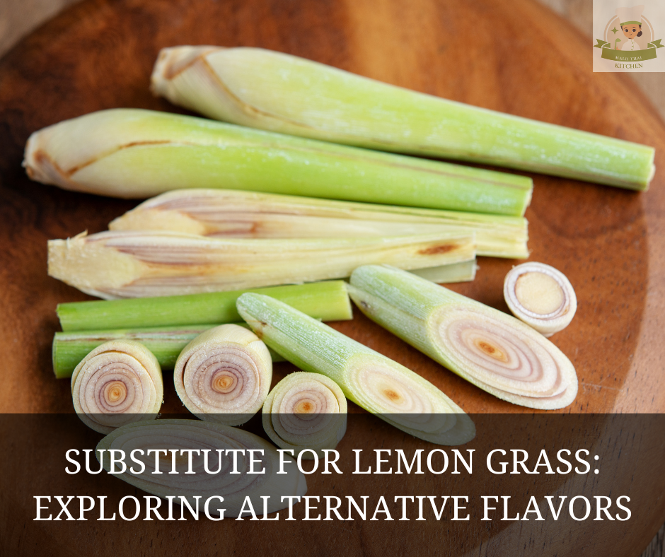 alternatives to lemongrass in thai recipes