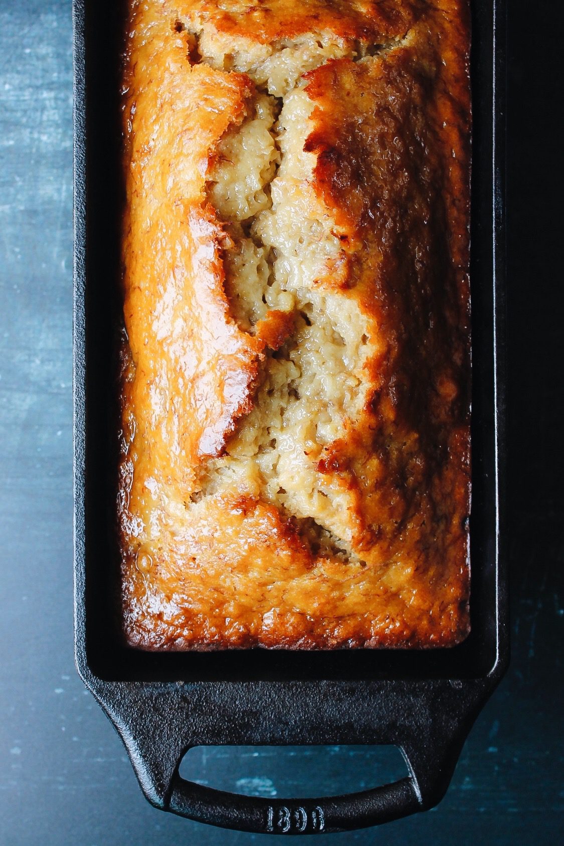 banana loaf sweetened with honey