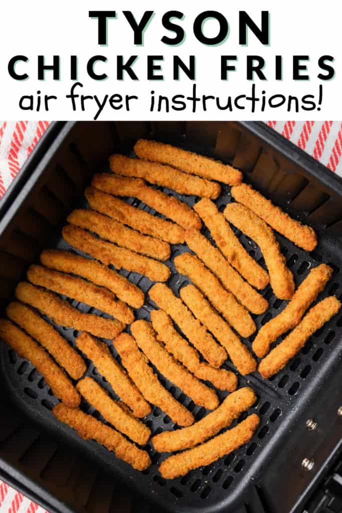 air fryer cooking time for any'tizers chicken fries