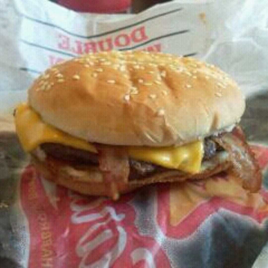calorie count of a western bacon cheeseburger