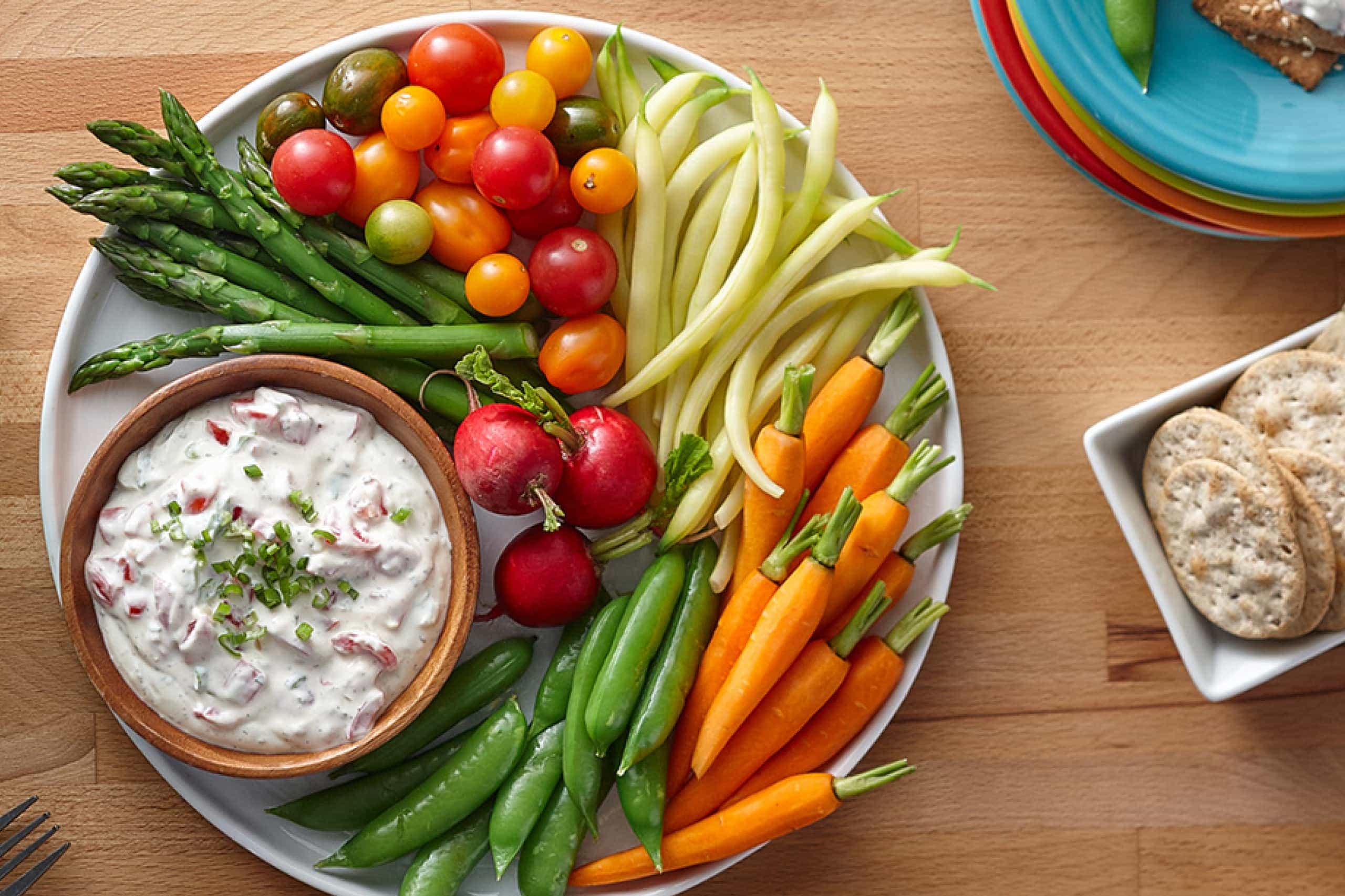 recipe for vegetable dip with hidden valley ranch