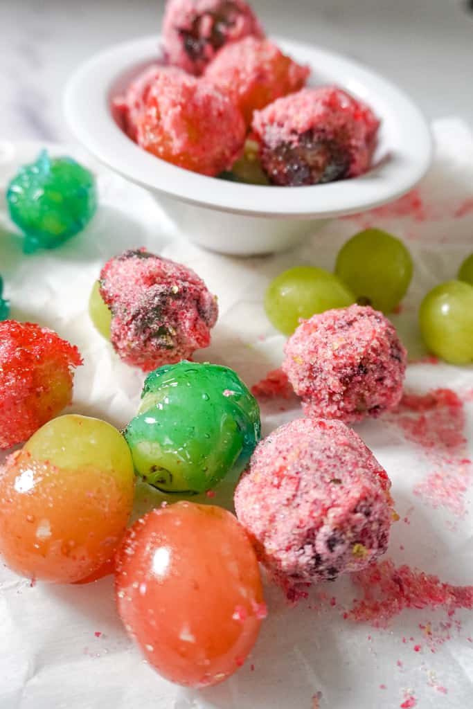 jolly ranchers candy-coated grapes recipe