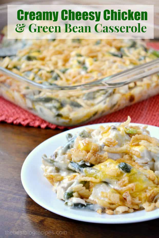 creamy chicken and green bean bake recipe