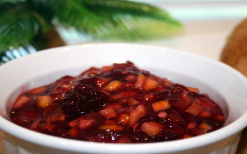 pineapple pecan cranberry relish
