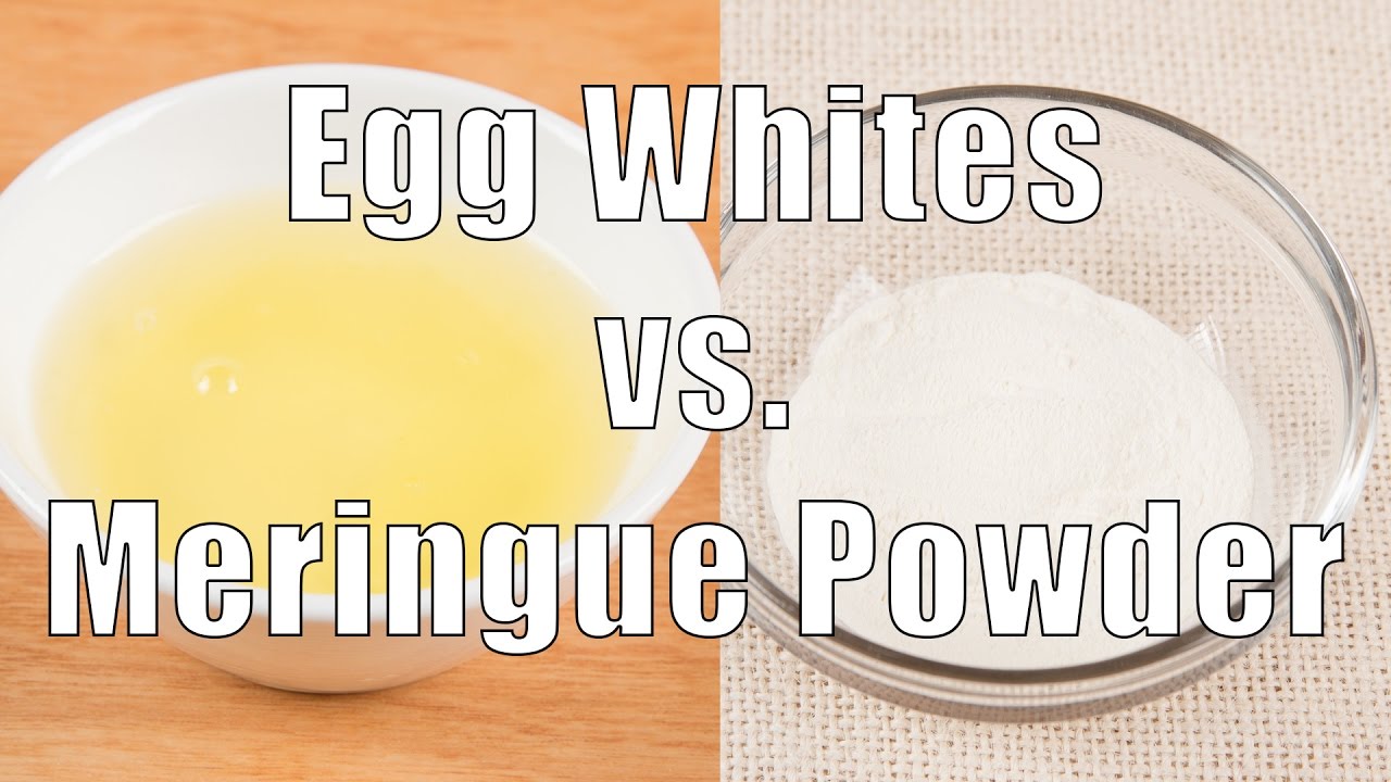 how to replace meringue powder with egg whites
