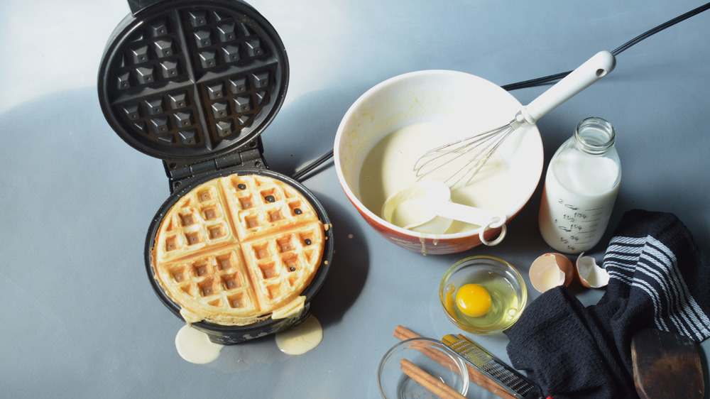 waffle guide using water in place of milk