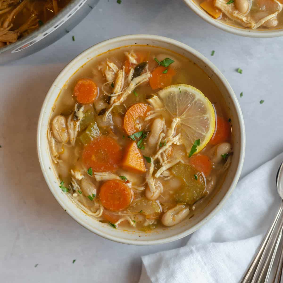 calorie count of homemade chicken soup without noodles