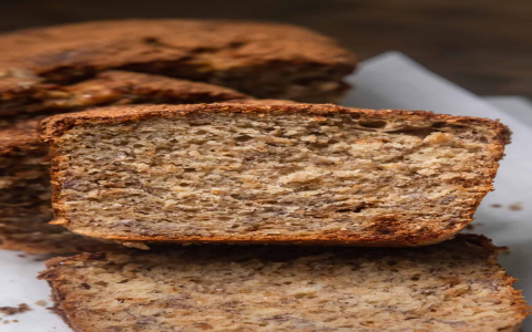 banana loaf sweetened with honey