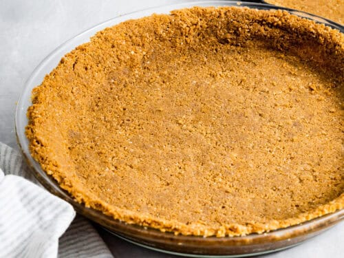 cooking gluten free pies with a graham cracker crust