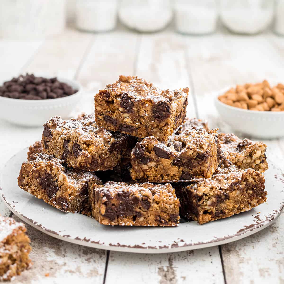 chocolate graham squares with condensed milk