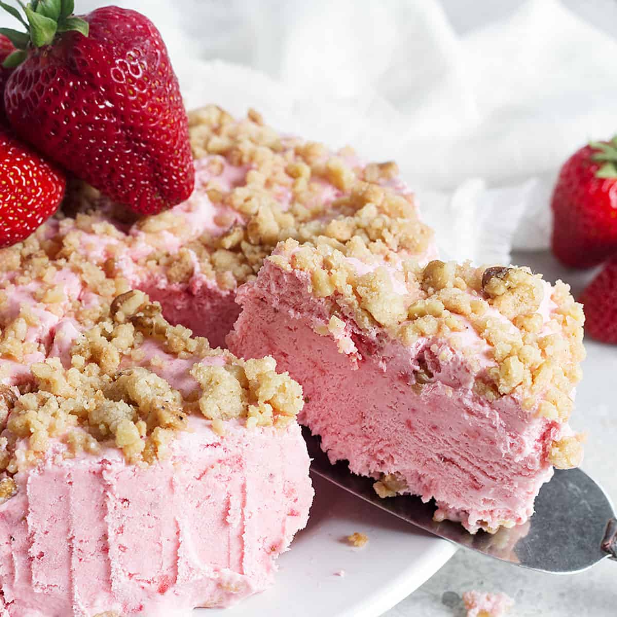 frozen strawberry dessert filling
