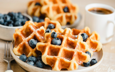 waffle guide using water in place of milk