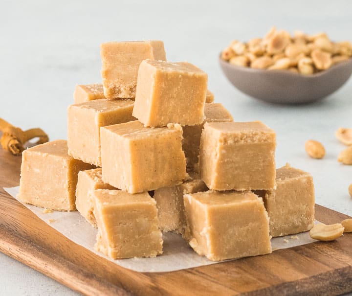 simple 3-ingredient peanut butter fudge