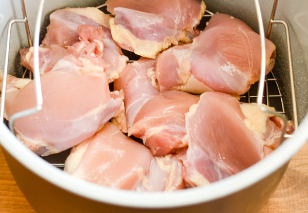 cooking time for chicken thighs in ninja foodi pressure cooker