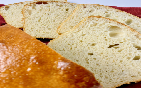 cottage cheese and egg white two-ingredient bread