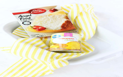 light dessert： pineapple and angel food cake recipe