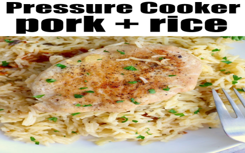 preparing pork chops using a ninja foodi pressure cooker